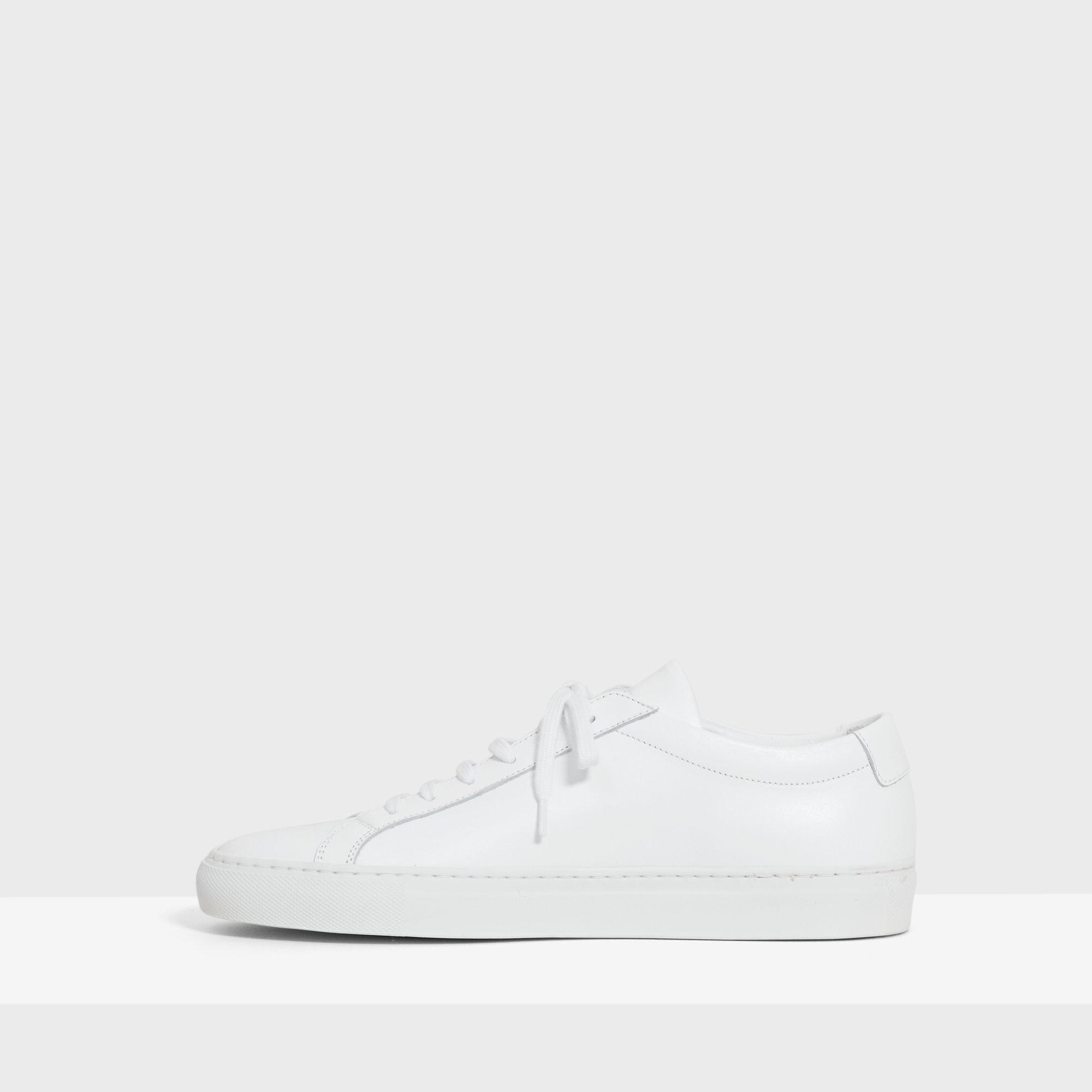 J Brand Common Projects Women's Original Achilles Sneakers White