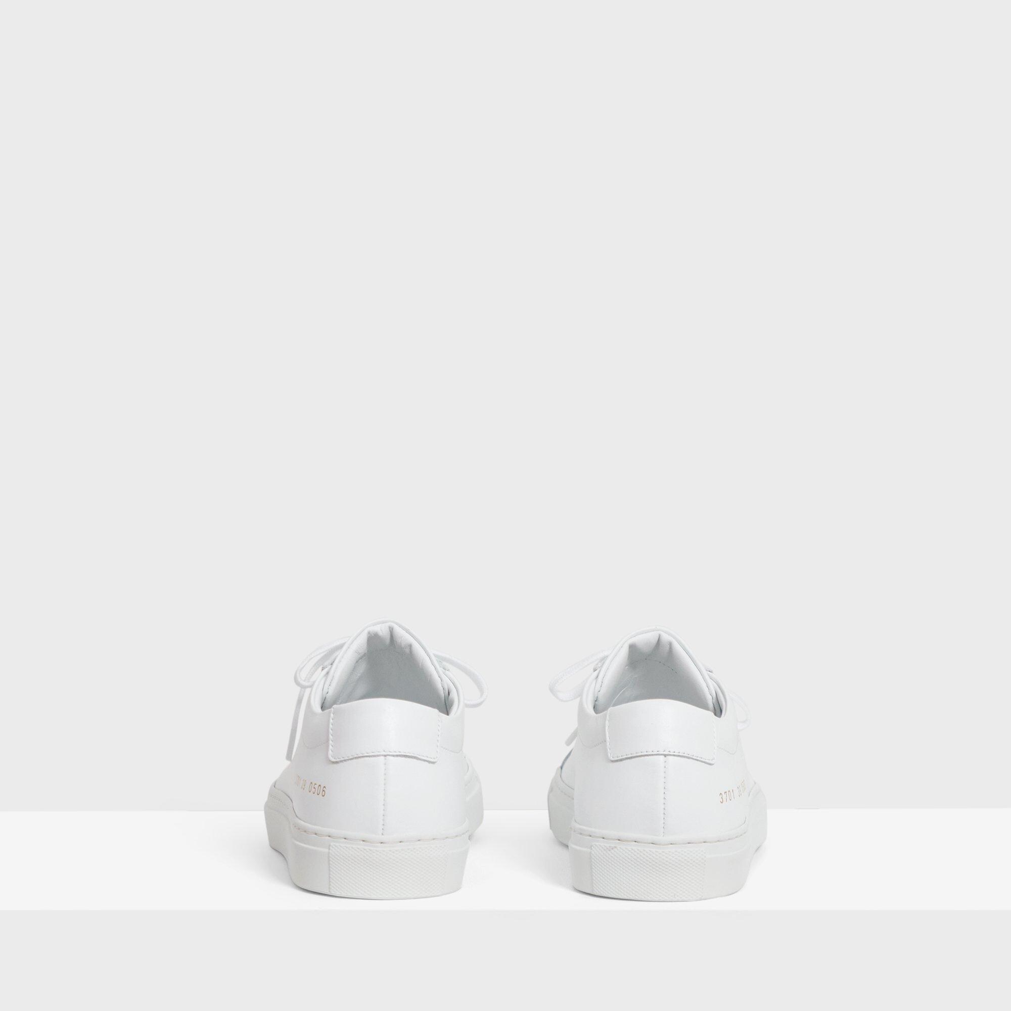 J Brand Common Projects Women's Original Achilles Sneakers White