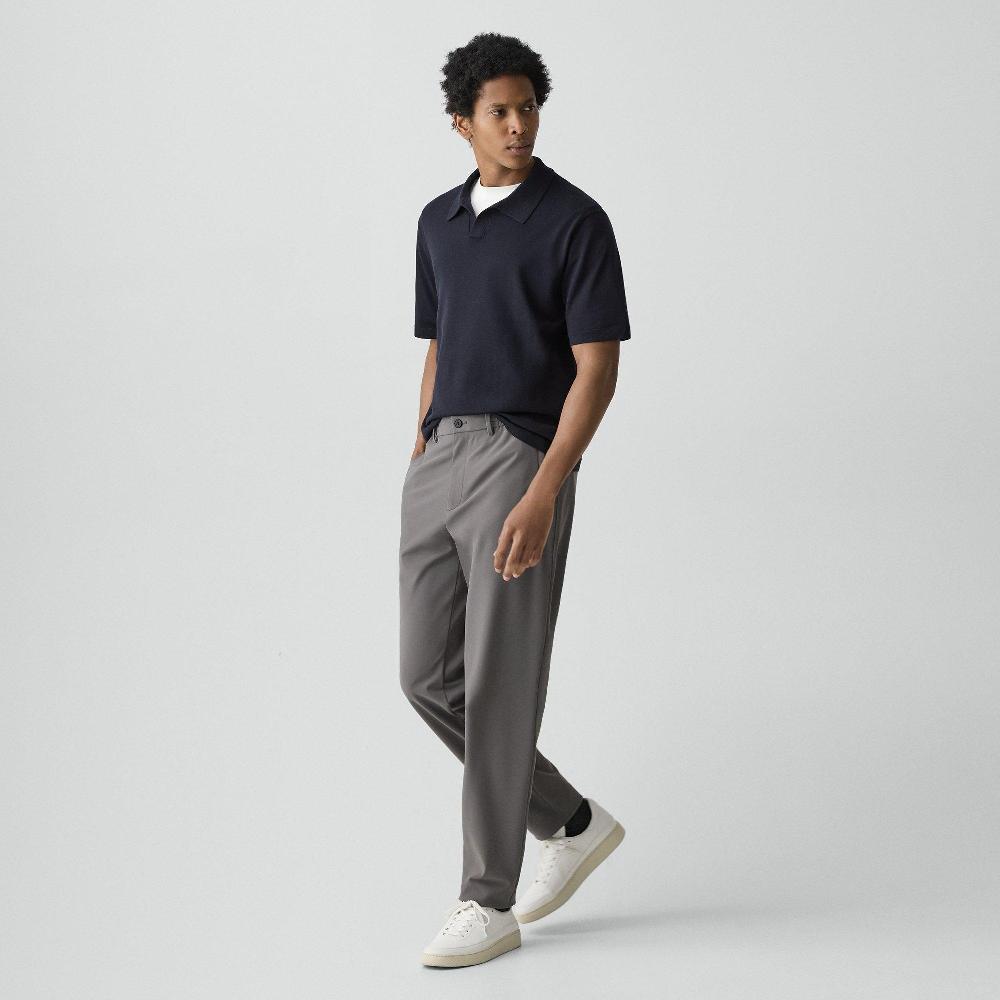 J Brand Curtis Drawstring Pant In Precision Ponte Carbon