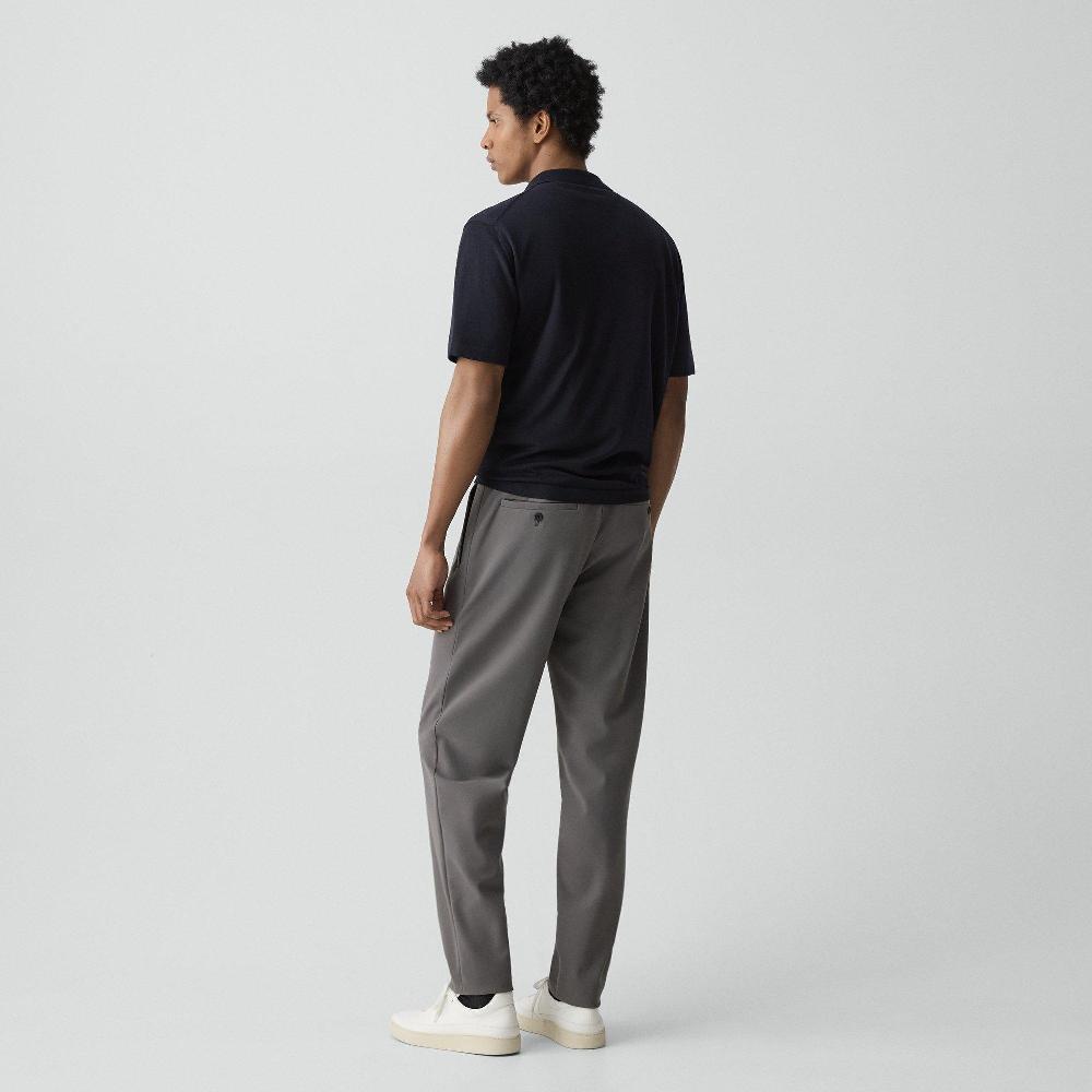 J Brand Curtis Drawstring Pant In Precision Ponte Carbon