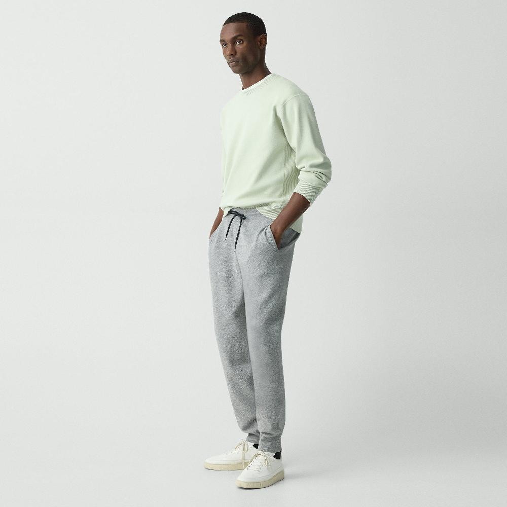 J Brand Drawstring Jogger In Fine Bilen Melange Grey