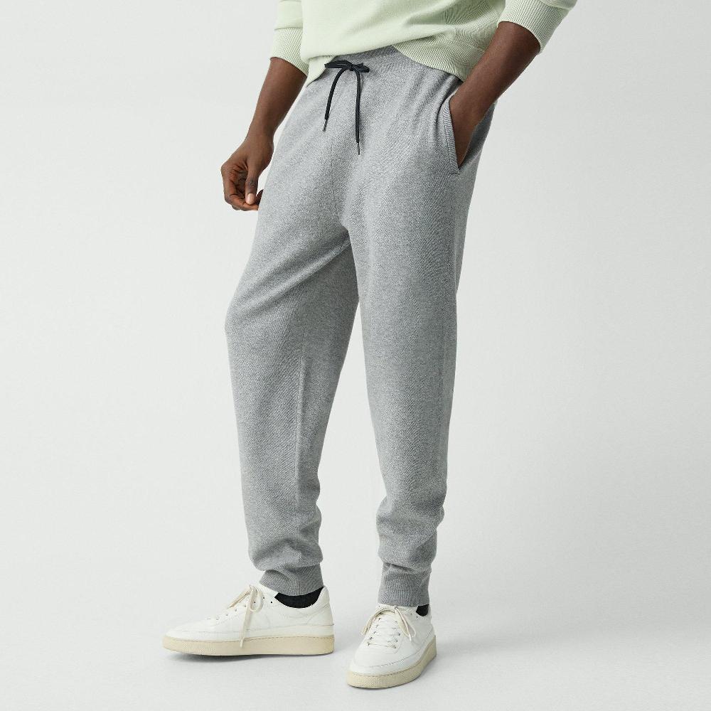 J Brand Drawstring Jogger In Fine Bilen Melange Grey