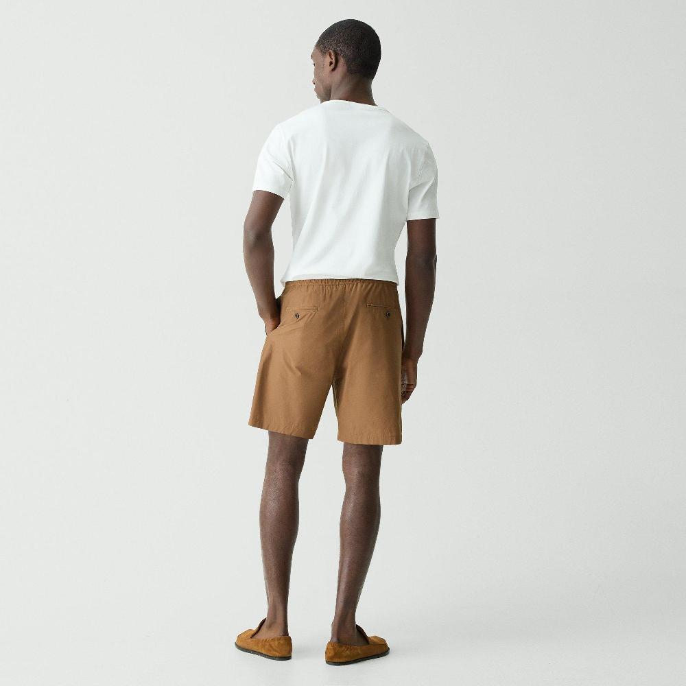 J Brand Drawstring Short In Cotton-Blend Deep Tobacco