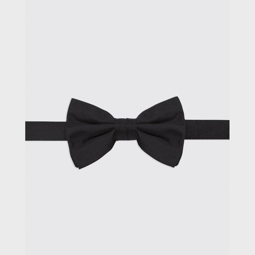 J Brand Bow Tie In Silk Black
