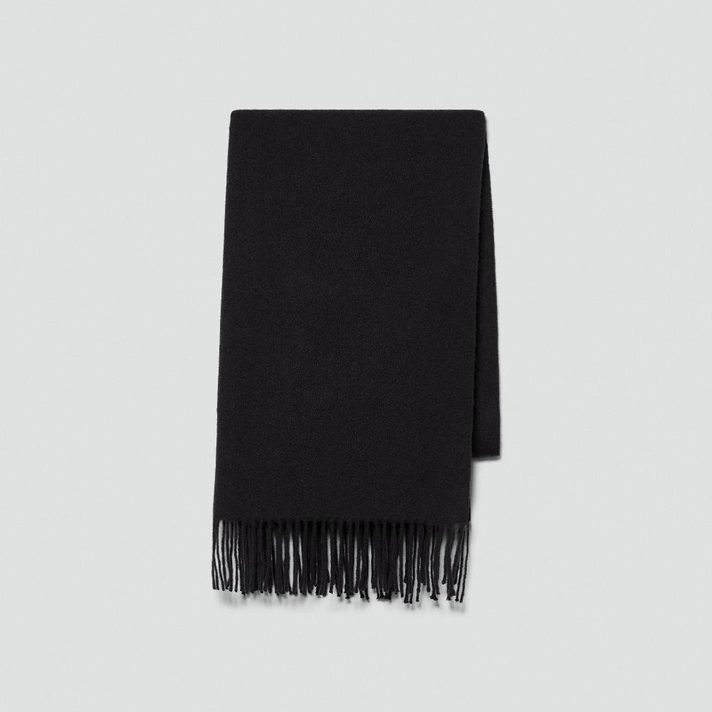 J Brand Classic Scarf In Cashmere Black