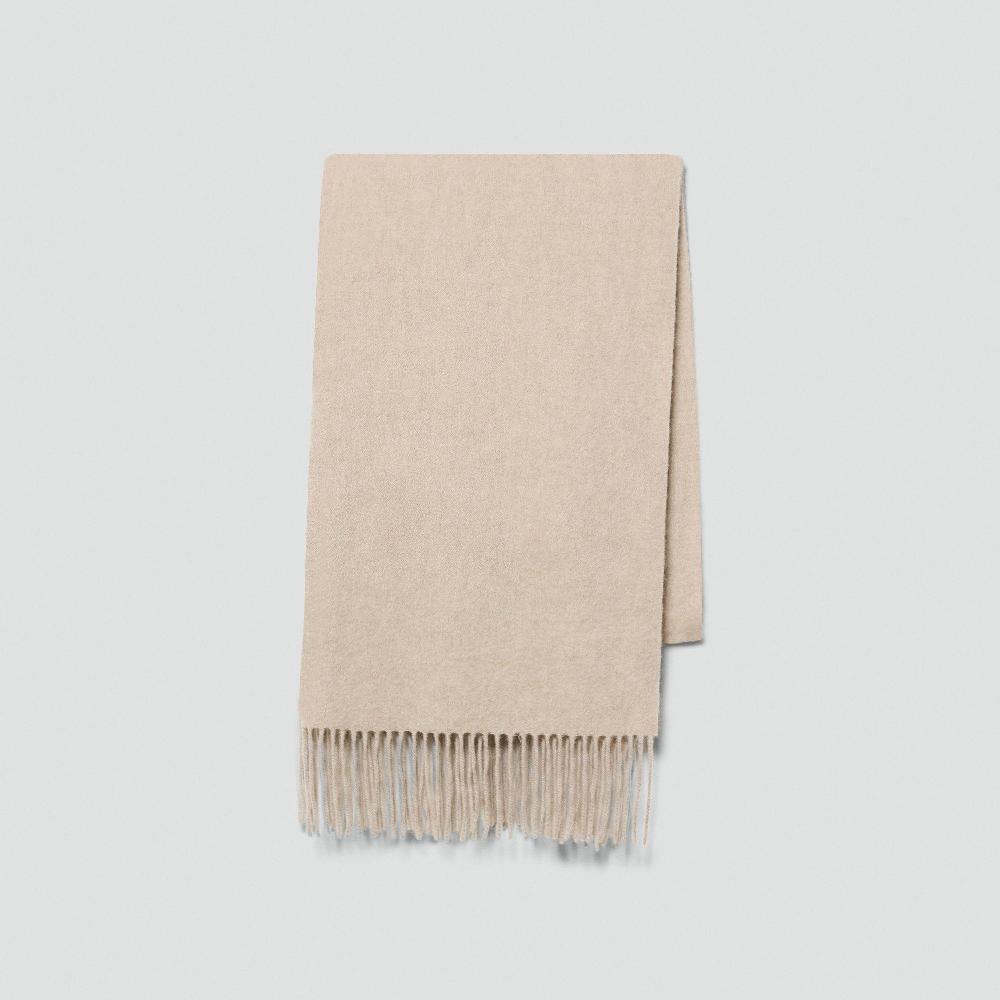 J Brand Classic Scarf In Cashmere Oat Melange
