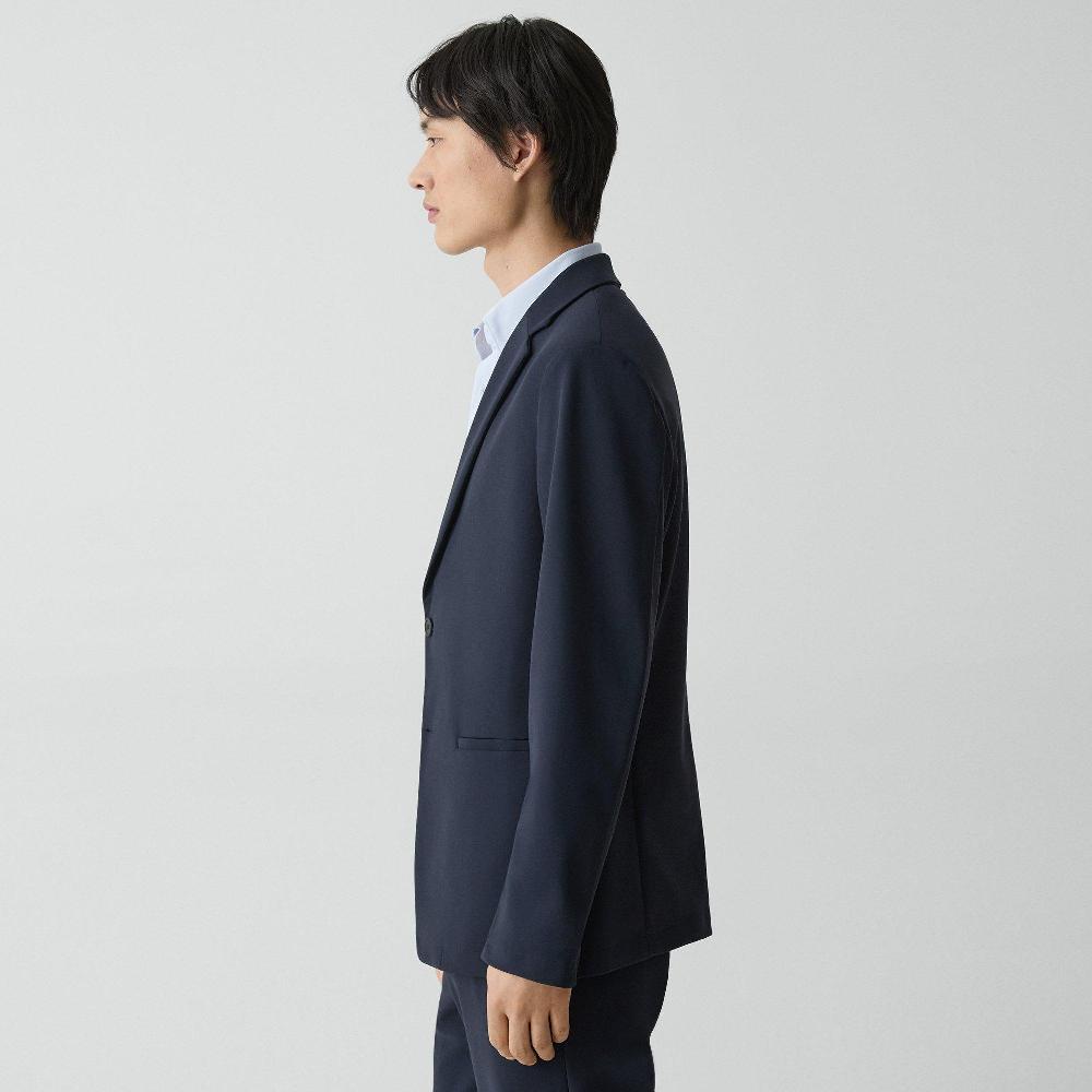 J Brand Clinton Blazer In Precision Ponte Baltic