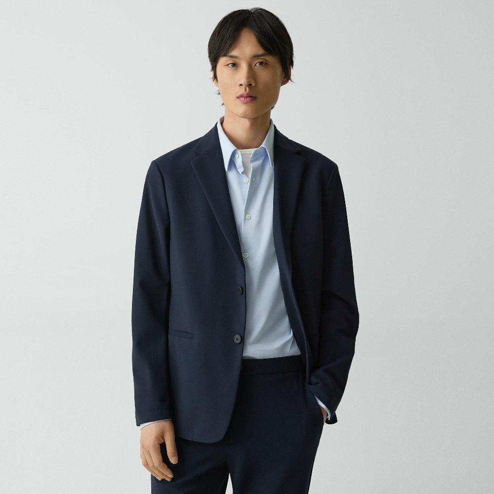 j brand Clinton Blazer in Precision Ponte baltic