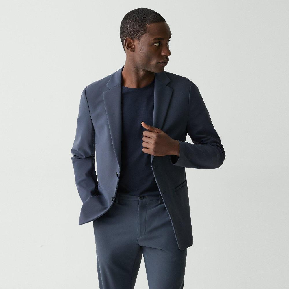 j brand Clinton Blazer in Precision Ponte basalt