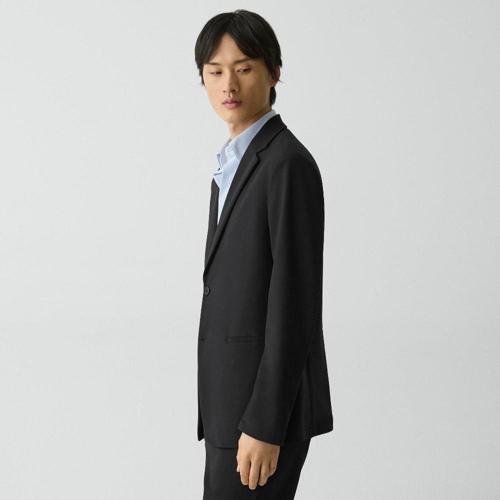 J Brand Clinton Blazer In Precision Ponte Black
