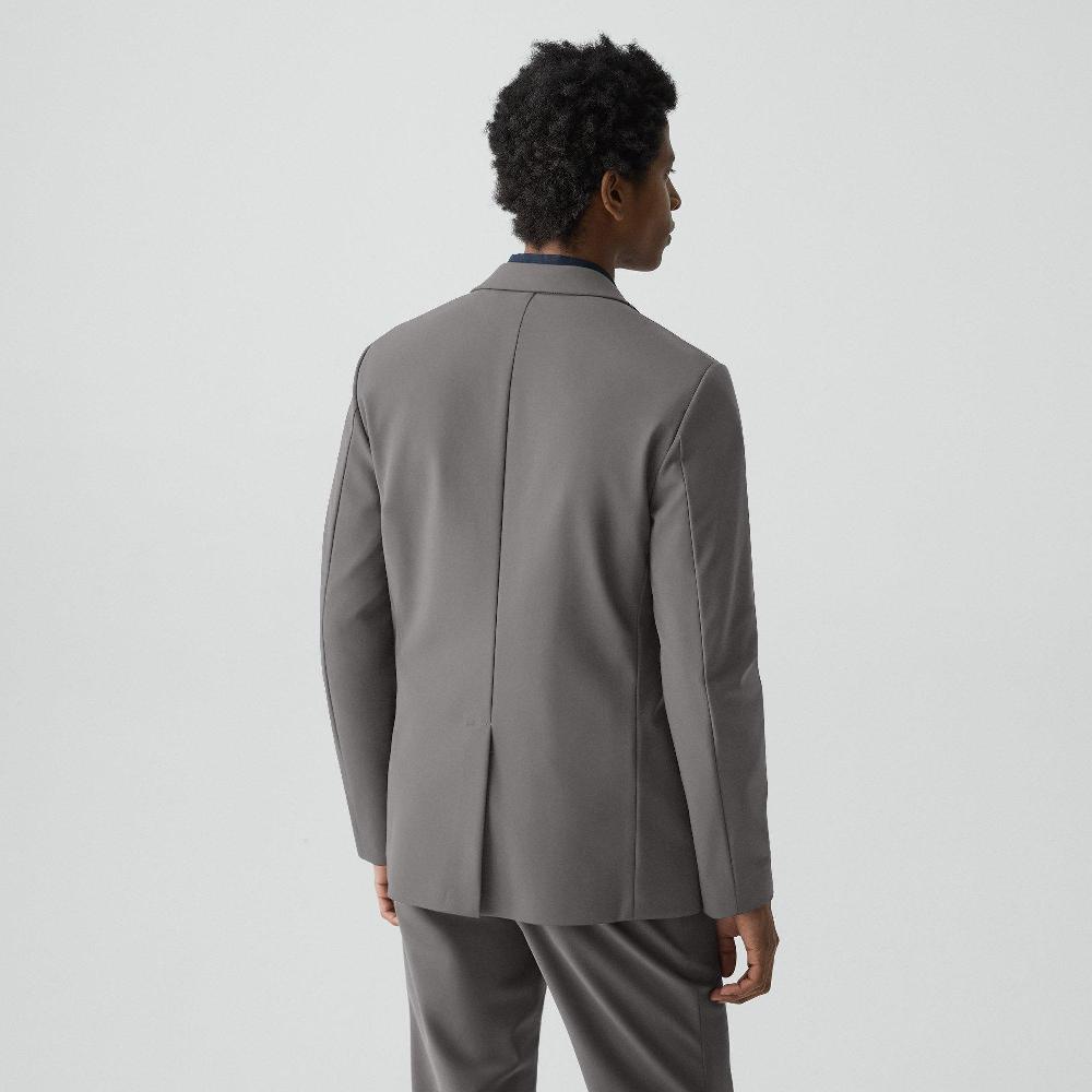 J Brand Clinton Blazer In Precision Ponte Carbon