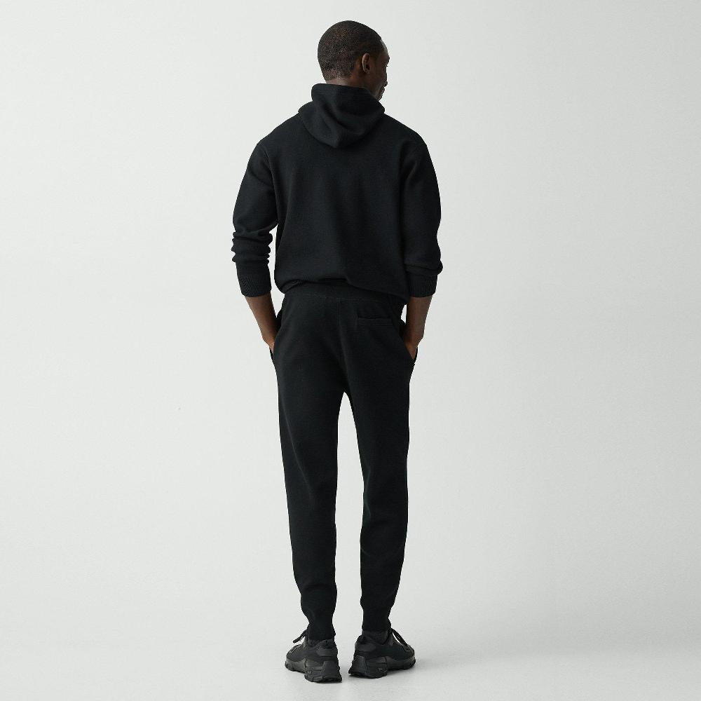 J Brand Drawstring Jogger In Fine Bilen Black