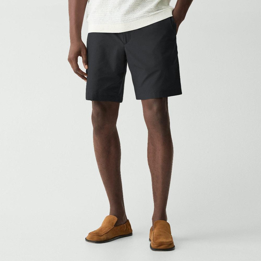 J Brand Drawstring Short In Cotton-Blend Black