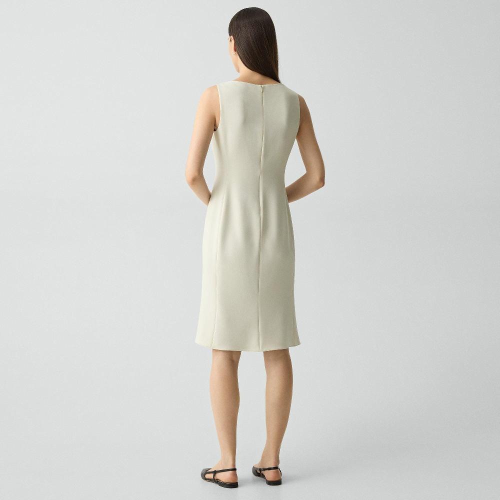 J Brand Flared Dress In Admiral Crepe Rice