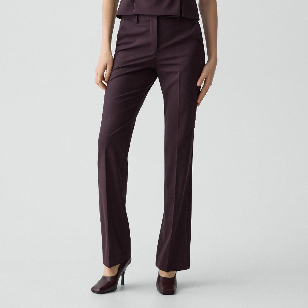 J Brand Flared Pant 34'' In Good Wool Dark Iris