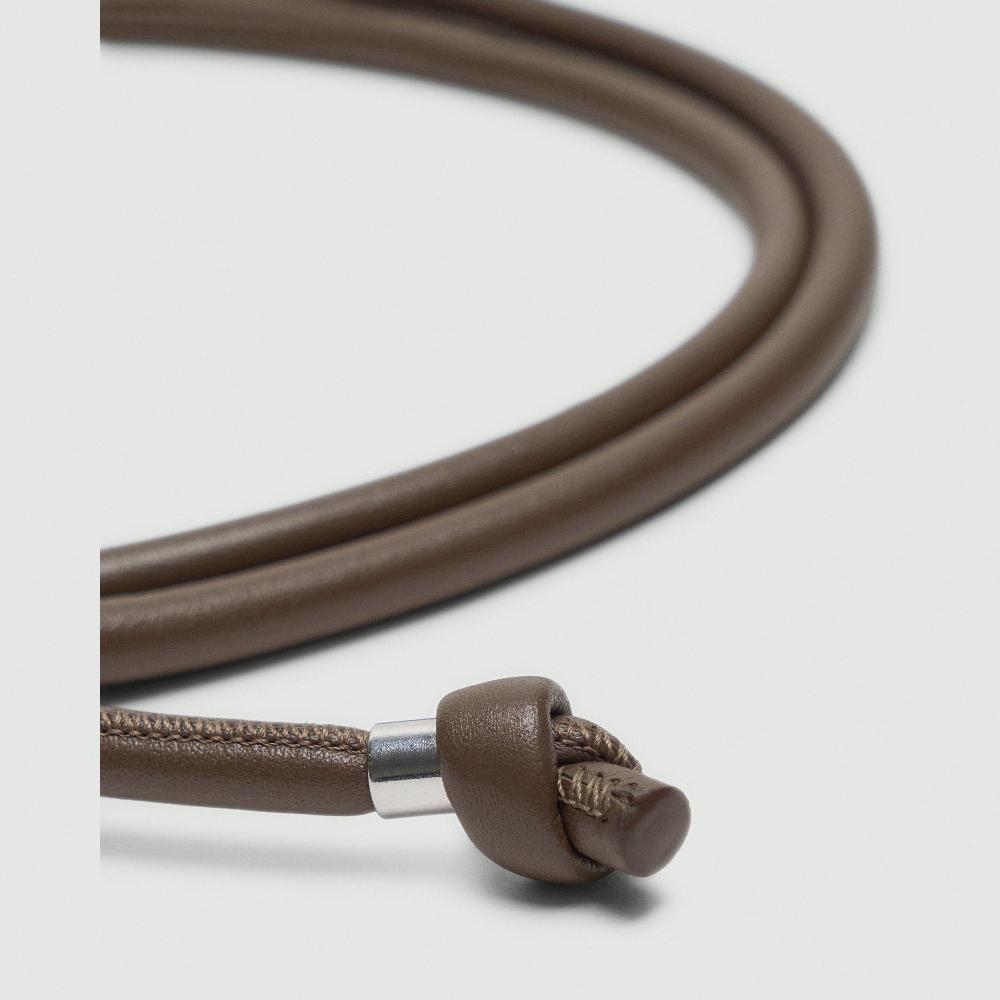 J Brand Leather Tie Belt Date