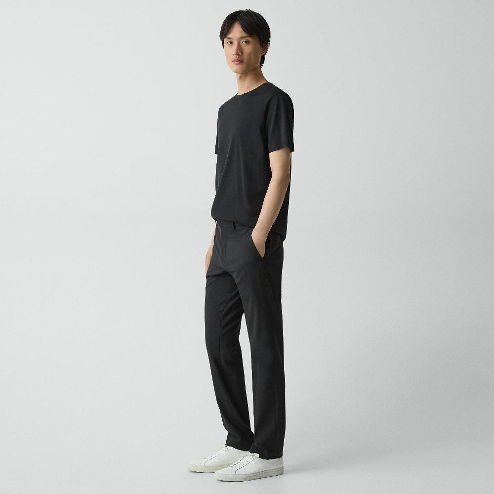 J Brand Mayer Pant In Stretch Wool Deep Black