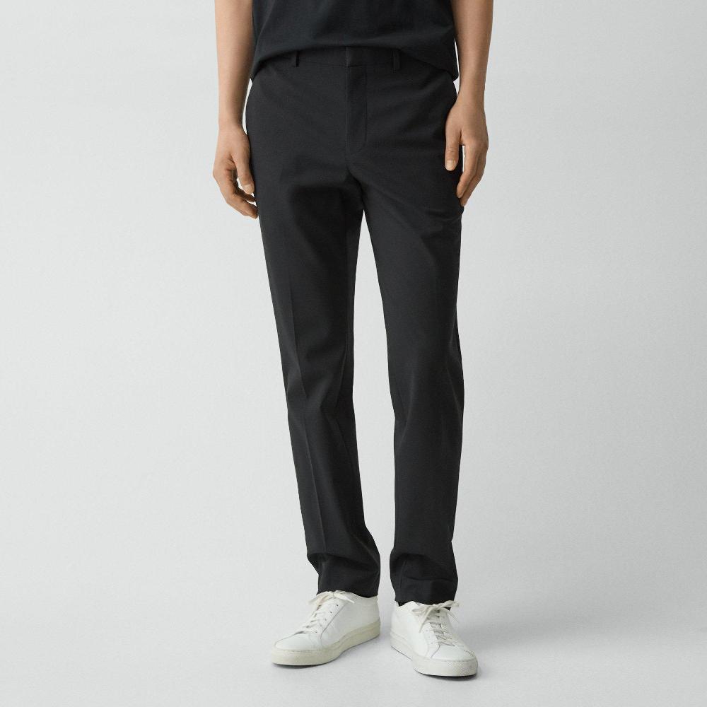 J Brand Mayer Pant In Stretch Wool Deep Black