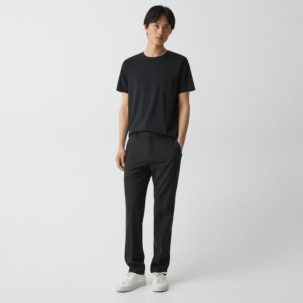 j brand Mayer Pant in Stretch Wool deep black