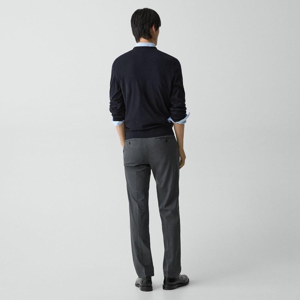 J Brand Mayer Pant In Stretch Wool Medium Charcoal