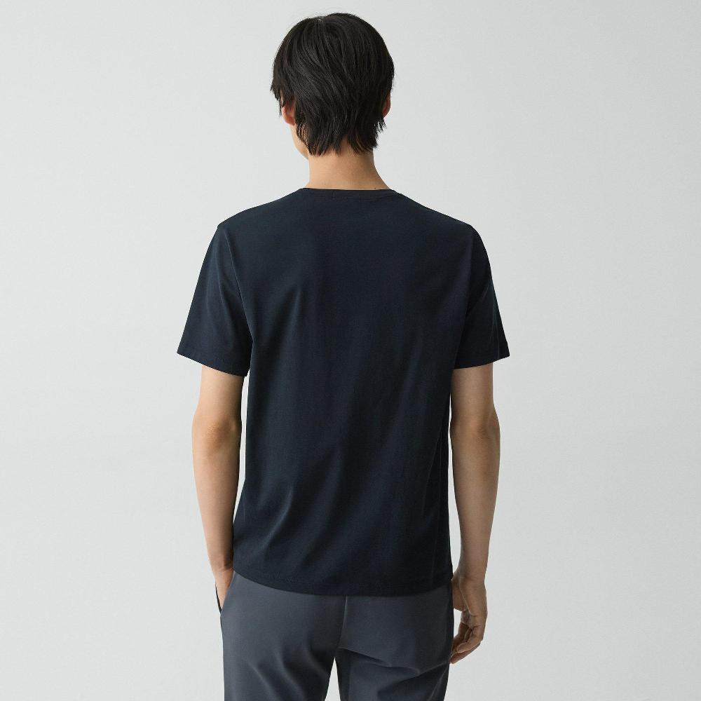 J Brand Precise Tee In Cotton Jersey Eclipse