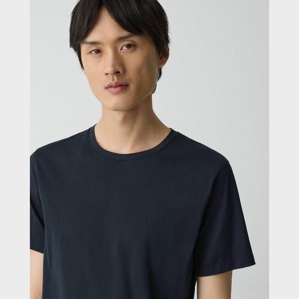 J Brand Precise Tee In Cotton Jersey Eclipse