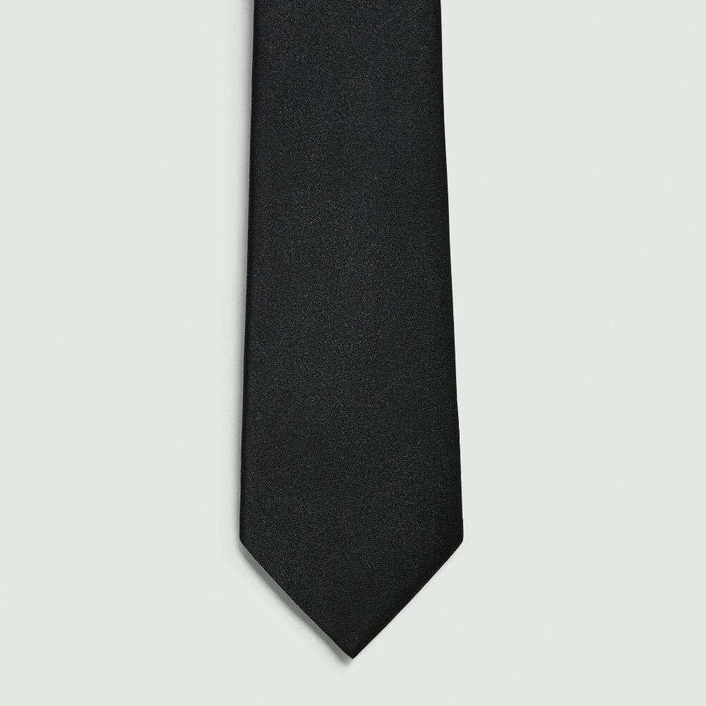 J Brand Roadster Tie In Solid Silk Black