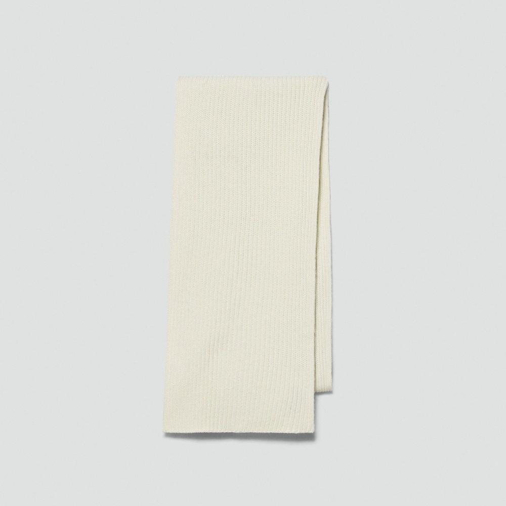 J Brand Scarf In Cashmere Winter Ivory