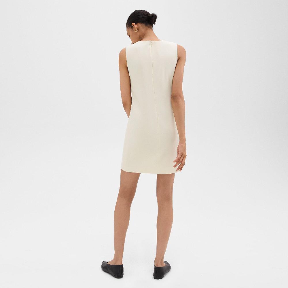 J Brand Shift Dress In Admiral Crepe Rice