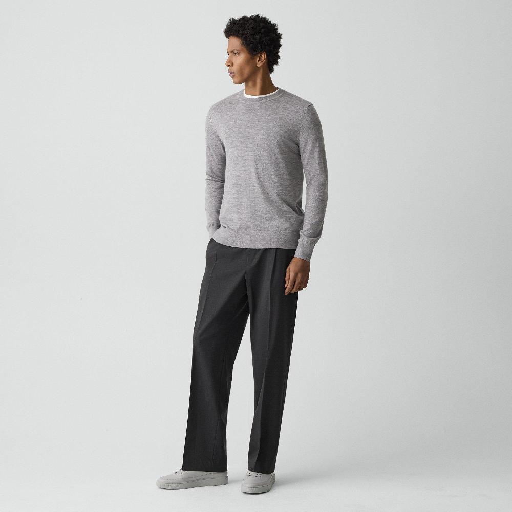 j brand Sneaker in Leather grey