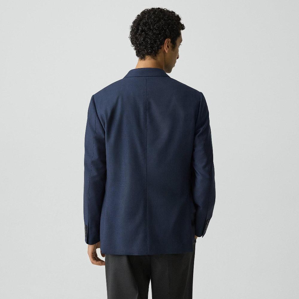 J Brand Standard Blazer In Sartorial Wool Navy