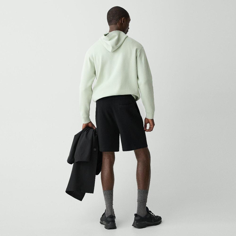 J Brand Sweat Short In Light Bilen Black