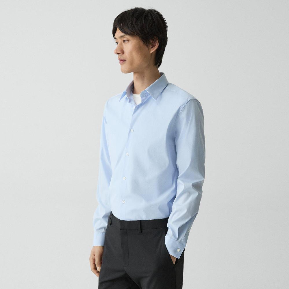 J Brand Sylvain Shirt In Good Cotton Olympic