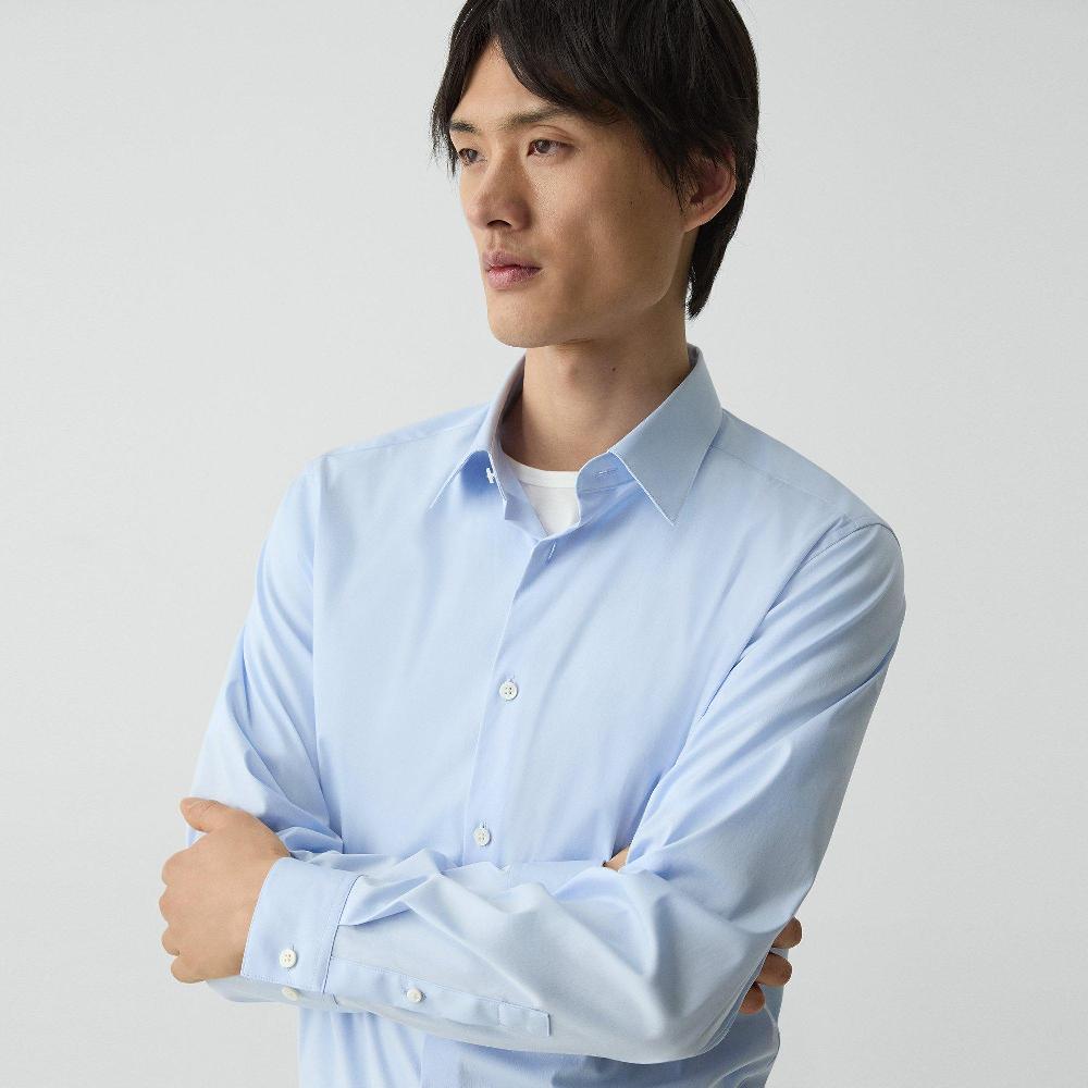 J Brand Sylvain Shirt In Good Cotton Olympic