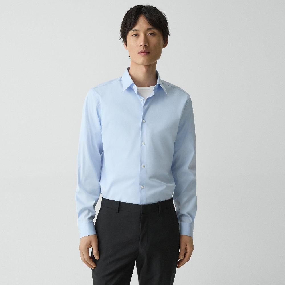 j brand Sylvain Shirt in Good Cotton olympic