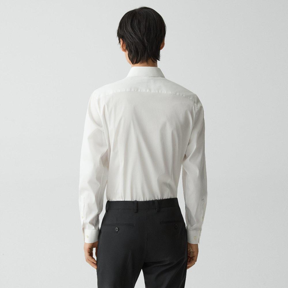 J Brand Sylvain Shirt In Good Cotton White