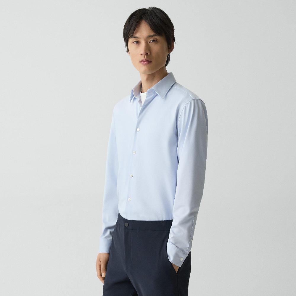 J Brand Sylvain Shirt In Structure Knit Olympic