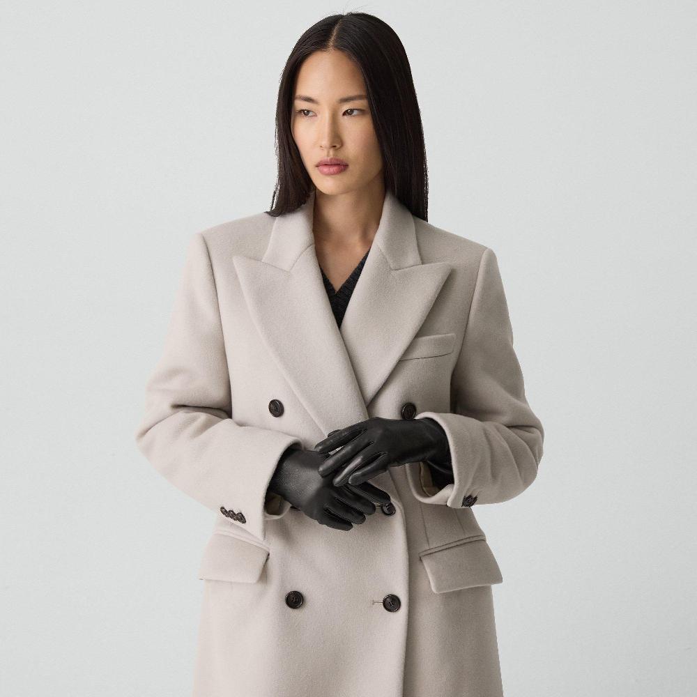 j brand Tech Gloves in Leather black