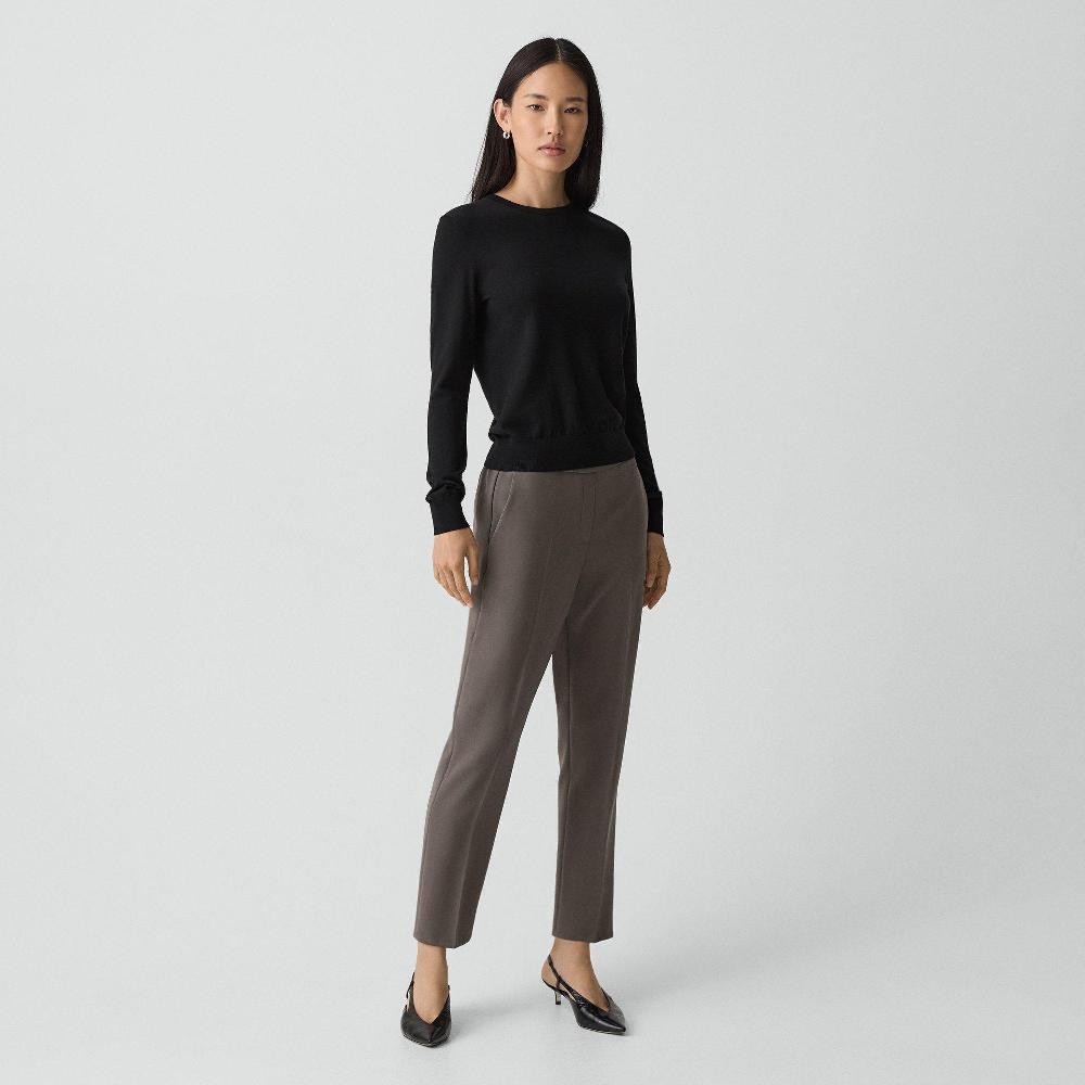 J Brand Treeca Pull-On Pant In Admiral Crepe Slate