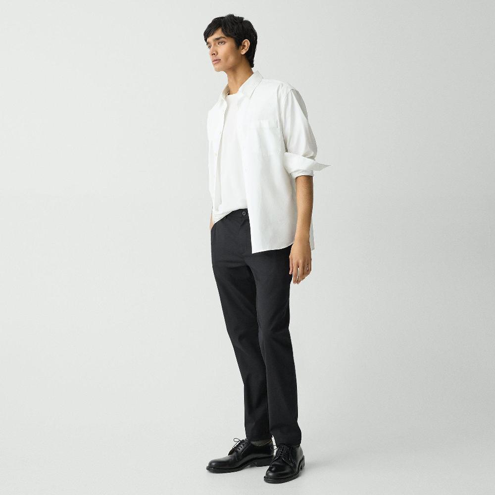 J Brand Zaine Pant In Stretch Cotton Black