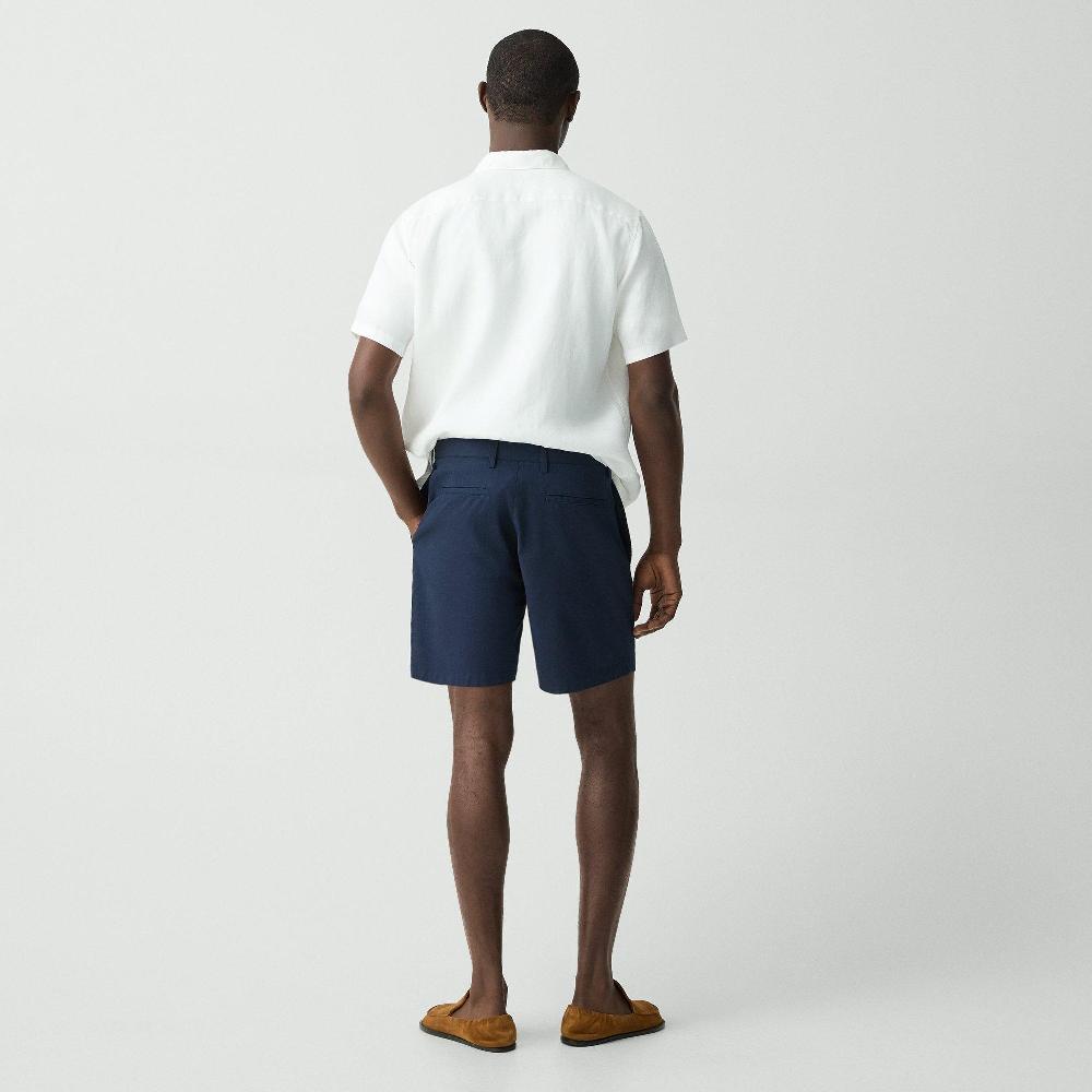 J Brand Zaine Short In Stretch Cotton Baltic