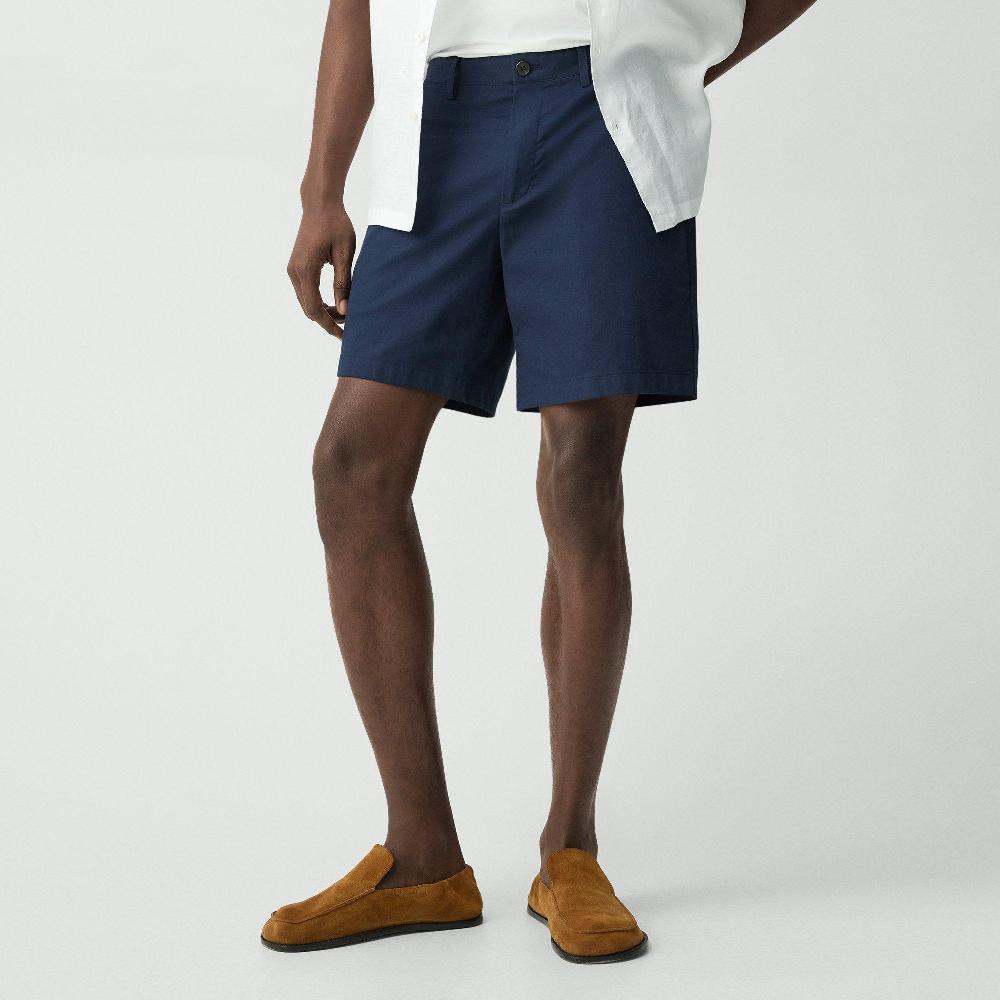 J Brand Zaine Short In Stretch Cotton Baltic