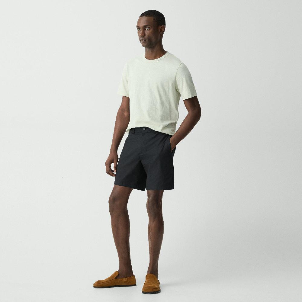 J Brand Zaine Short In Stretch Cotton Black