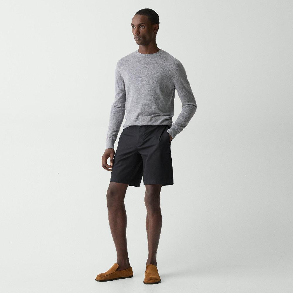 J Brand Zaine Short In Stretch Cotton Black