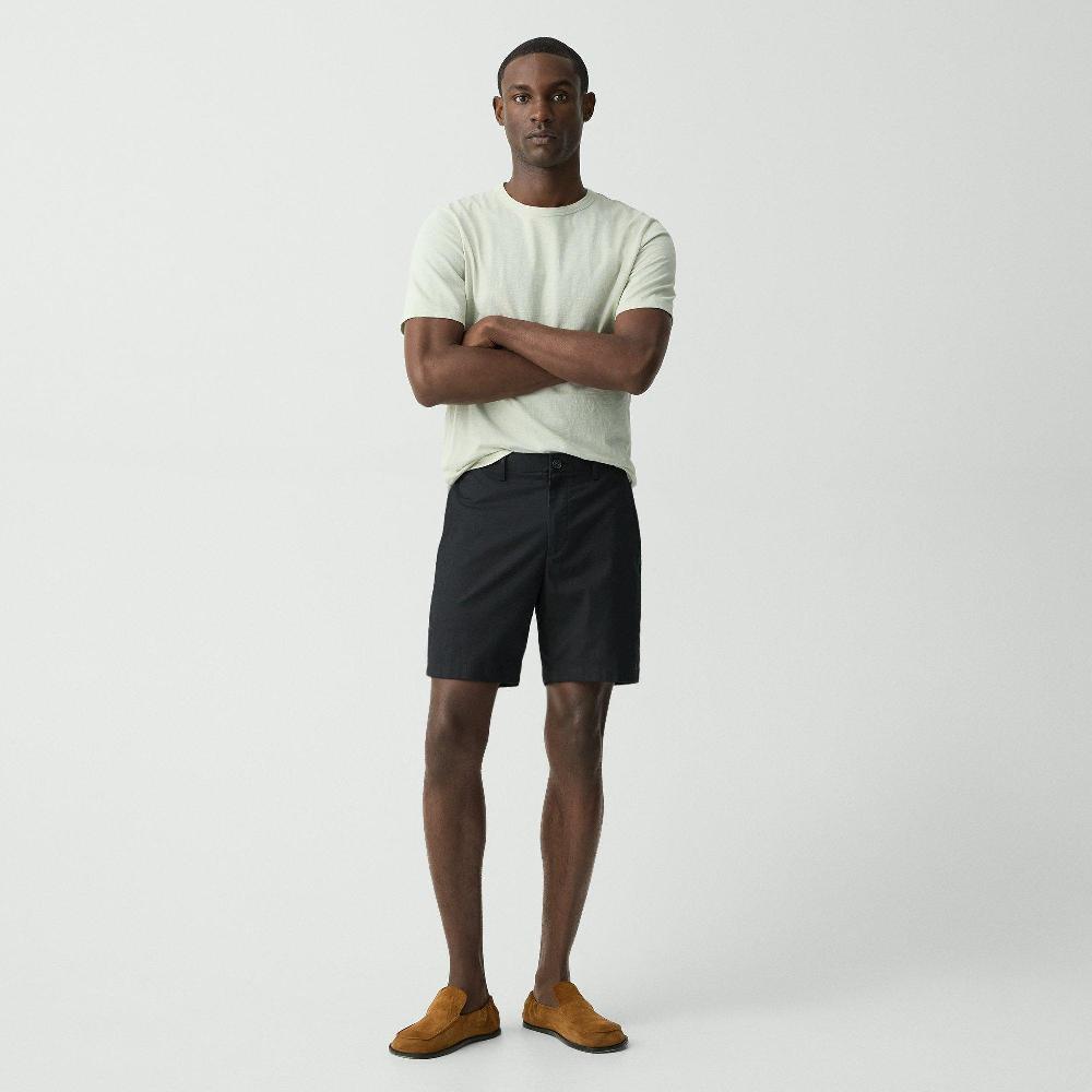 j brand Zaine Short in Stretch Cotton black
