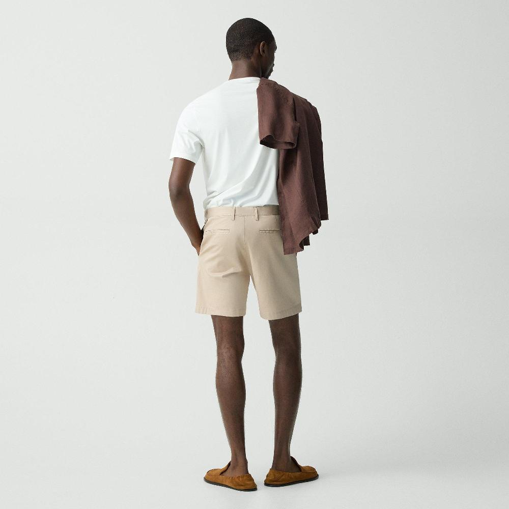 J Brand Zaine Short In Stretch Cotton Earl Grey