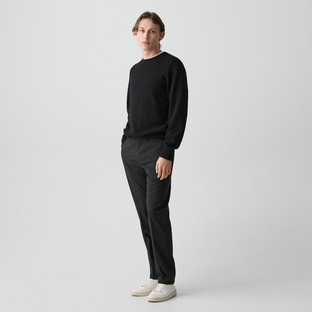 J Brand Standard Drawstring Pant In Motion Wool Black