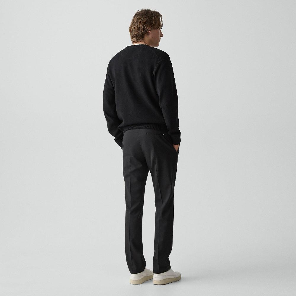 J Brand Standard Drawstring Pant In Motion Wool Black