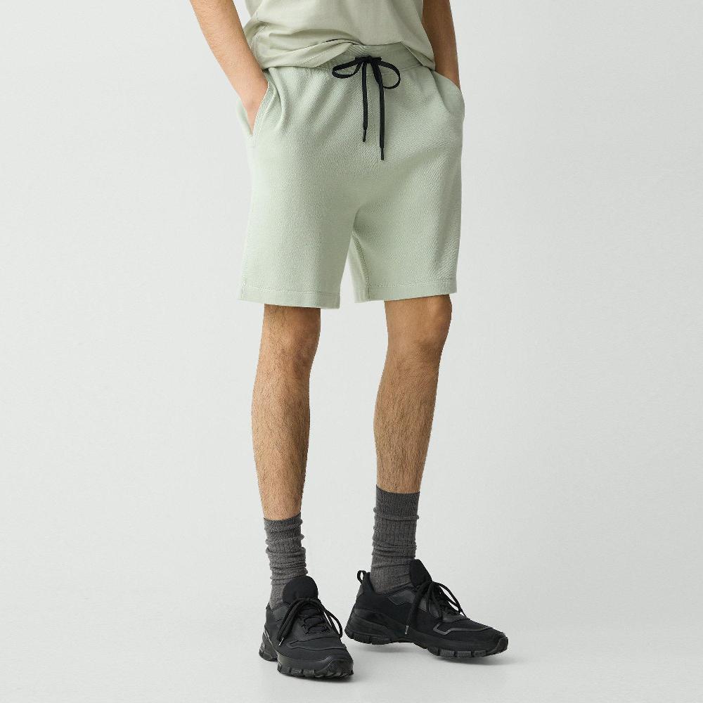 J Brand Sweat Short In Light Bilen Light Greenstone
