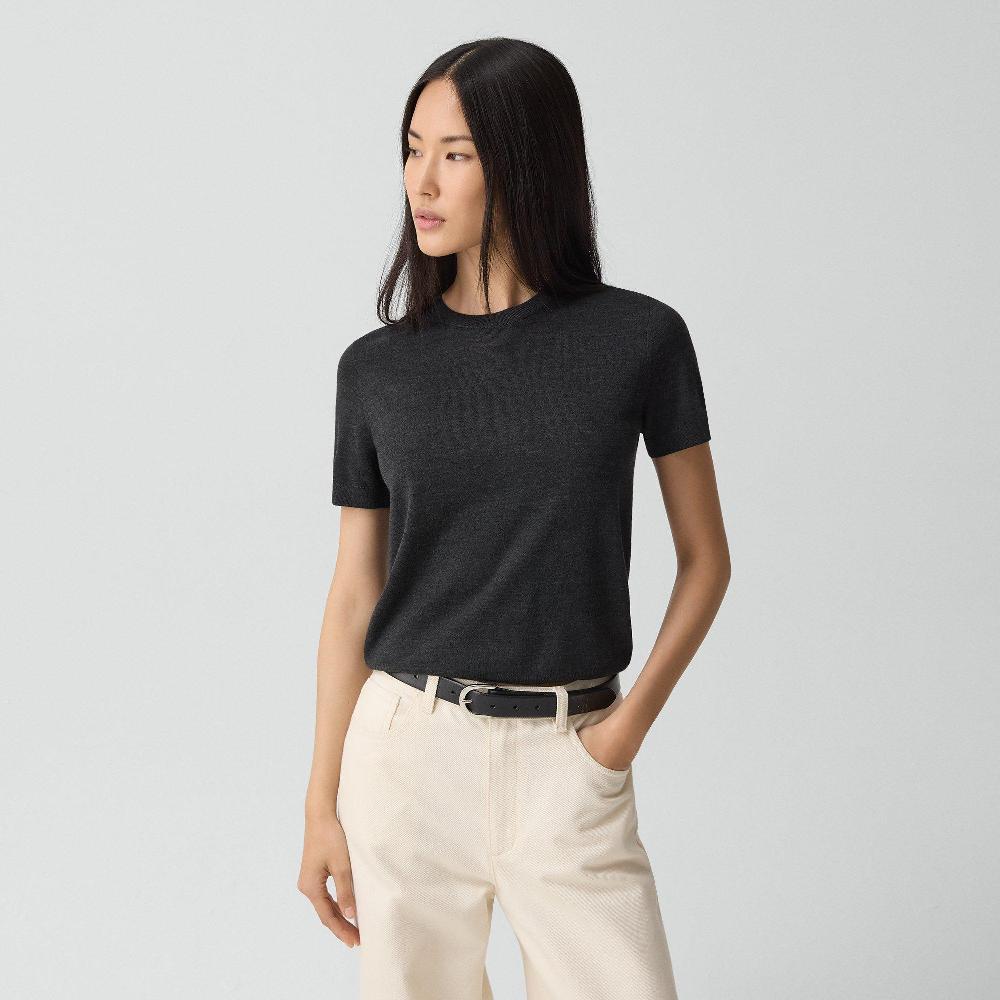 j brand Sweater Tee in Regal Wool new pestle melange